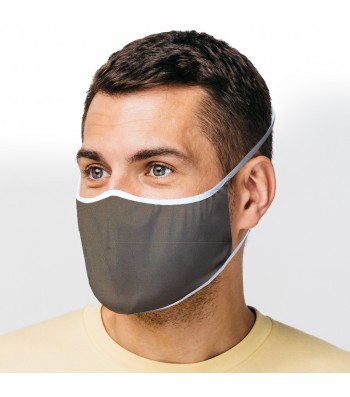 MASCARILLA PROTECTORA HIGIENICA MARRON ADULTO