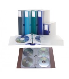 Album 48 CD-DVD Rangement pour CD et DVD